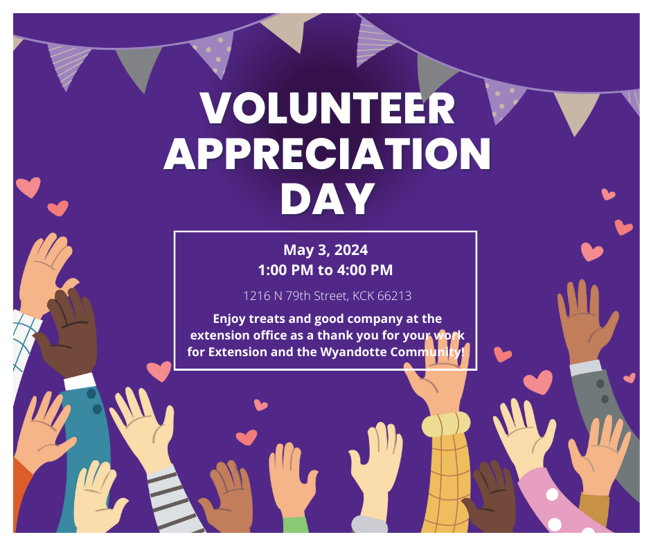 Volunteer Appreciation May 3